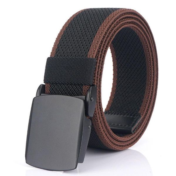 belts automatic buckle of canvas belt zinc alloy tactical elastic for men luxury designer brand mens cintos de mujer, Black;brown
belts automatic buckle of canvas belt zinc alloy tactical elastic for men luxury designer brand mens cintos de mujer, Black;brown