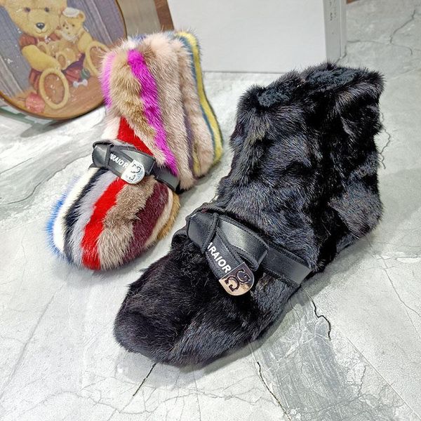 boots 2021 fashion women winter snow randomly colorful striped flat botines mujer leather bowknot decor espadrilles bottine, Black
boots 2021 fashion women winter snow randomly colorful striped flat botines mujer leather bowknot decor espadrilles bottine, Black