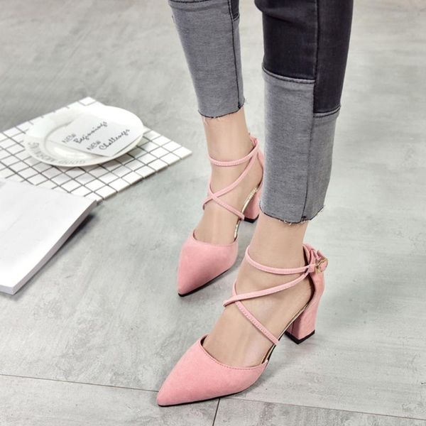 dress shoes women's fashion casual pointed toe square heel wedding high sandals, Black
dress shoes women's fashion casual pointed toe square heel wedding high sandals, Black