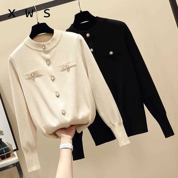 o-neck solid loose sweater knit cardigans jacket coat women sweater chic big cardigan jacket coat outwear 210604, White
o-neck solid loose sweater knit cardigans jacket coat women sweater chic big cardigan jacket coat outwear 210604, White