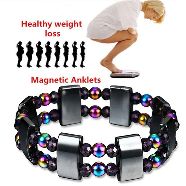charm bracelets fashion colorful weight loss magnet double layer magnetic black gallstone bracelet slimming health care jewelry, Golden;silver
charm bracelets fashion colorful weight loss magnet double layer magnetic black gallstone bracelet slimming health care jewelry, Golden;silver