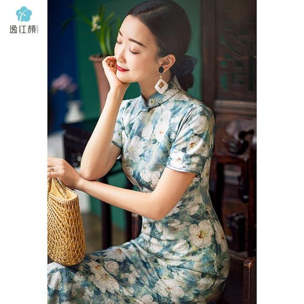 ethnic clothing escape beauty makeup jade * original qipao dress cheongsam modified of the shoulder female daily restoring ancient ways, Red
ethnic clothing escape beauty makeup jade * original qipao dress cheongsam modified of the shoulder female daily restoring ancient ways, Red