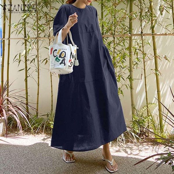casual dresses 2022 women elegant short puff sleeve solid midi dress fashion summer sundress o neck party office work ol vestidos, Black;gray
casual dresses 2022 women elegant short puff sleeve solid midi dress fashion summer sundress o neck party office work ol vestidos, Black;gray