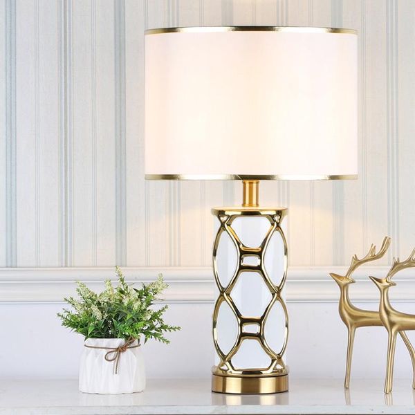 table lamps sarok led light ceramic luxury decorative desk lamp fabric lampshade for living room bedroom library study office
table lamps sarok led light ceramic luxury decorative desk lamp fabric lampshade for living room bedroom library study office