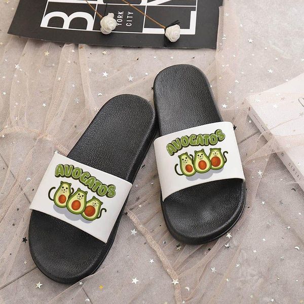 slippers 2021 style korean flat cute avocado pattern sandals women summer leisure beach fashion flip flops, Black
slippers 2021 style korean flat cute avocado pattern sandals women summer leisure beach fashion flip flops, Black