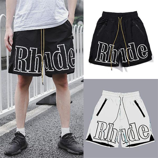 high street reflective shorts men women loose hip hop casual zip pocket drawstring mesh shorts, White;black
high street reflective shorts men women loose hip hop casual zip pocket drawstring mesh shorts, White;black