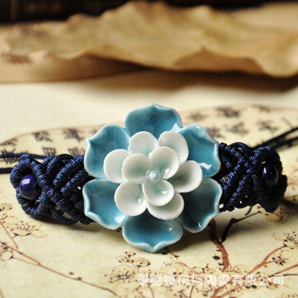 jingdezhen ceramic bracelet weaving pattern que ethnic jewelry girls' stall, Golden;silver
jingdezhen ceramic bracelet weaving pattern que ethnic jewelry girls' stall, Golden;silver