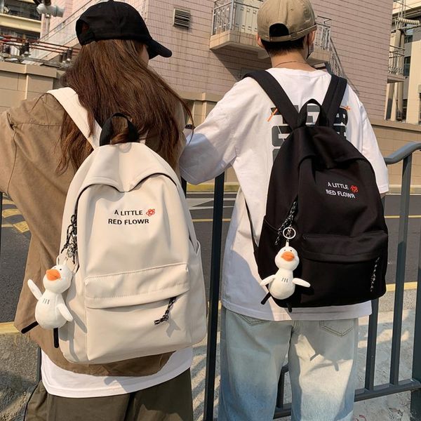 backpack embroidery women's female simple school backpacks for teens 2021 couple travel bag teenage girls bookbag
backpack embroidery women's female simple school backpacks for teens 2021 couple travel bag teenage girls bookbag
