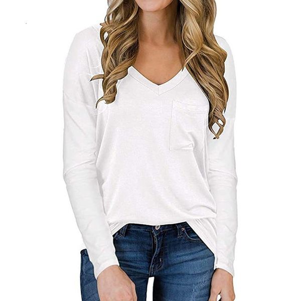 2021 autumn harajuku sleeve t for women clothes v-neck plus size fashions t-shirt tee shirt femme iryt, White
2021 autumn harajuku sleeve t for women clothes v-neck plus size fashions t-shirt tee shirt femme iryt, White