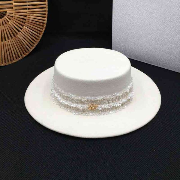 berets fedora panama white wool hat edition style ceiling cap pure color sun female elegant temperament a3ac, Blue;gray
berets fedora panama white wool hat edition style ceiling cap pure color sun female elegant temperament a3ac, Blue;gray