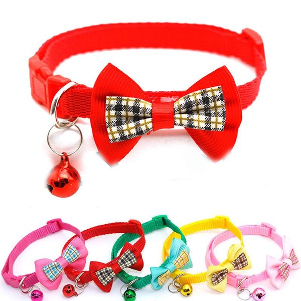 dog collars & leashes pet cat collar with bell lovely bow neck strap adjustable buckle kitten puppy animal accessories
dog collars & leashes pet cat collar with bell lovely bow neck strap adjustable buckle kitten puppy animal accessories