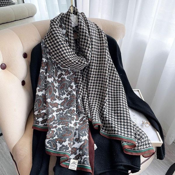 scarves women cotton scarf female foulard pashmina shawls and wraps hijab lady beach stoles headband, Blue;gray
scarves women cotton scarf female foulard pashmina shawls and wraps hijab lady beach stoles headband, Blue;gray