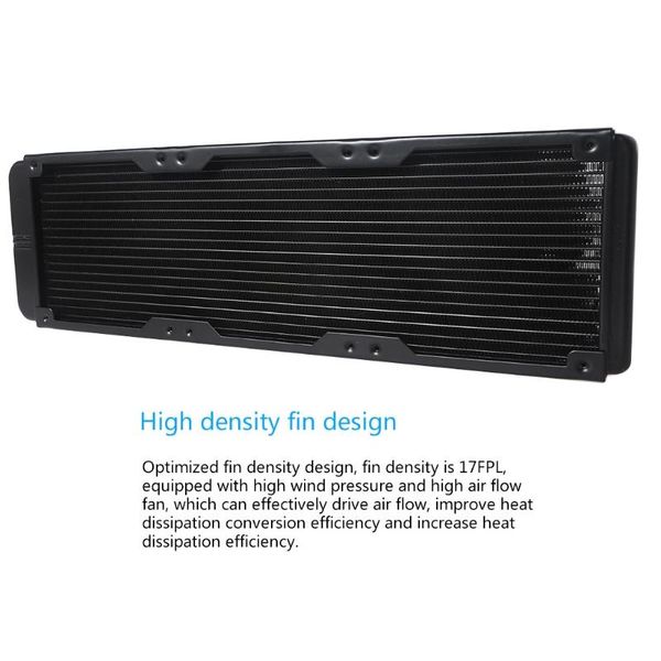 fans & coolings k1kf 360mm 18 tube computer water cooling radiator g1/4 female thread heat dissipation for pc cpu cool system
fans & coolings k1kf 360mm 18 tube computer water cooling radiator g1/4 female thread heat dissipation for pc cpu cool system