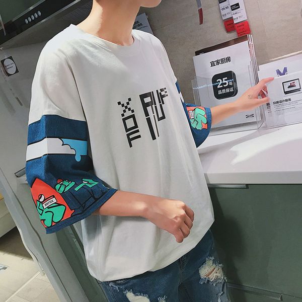 2021 new moda hip hop meia manga masculina oversized s japo estilo legal streetwear queda de ombro t camisa dos homens bjop, White;black
2021 new moda hip hop meia manga masculina oversized s japo estilo legal streetwear queda de ombro t camisa dos homens bjop, White;black