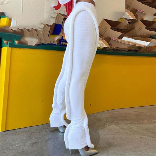 women's leggings kexu white ribbed fitness women streetwear mid waist fall pants sporty workout leggins autumn casual trousers, Black
women's leggings kexu white ribbed fitness women streetwear mid waist fall pants sporty workout leggins autumn casual trousers, Black