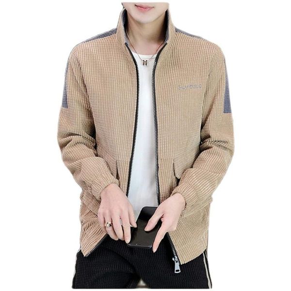 men's jackets autumn korean casual bomber jacket men stand collar cardigan overcoat patchwork coats male 4 colors m-3xl, Black;brown
men's jackets autumn korean casual bomber jacket men stand collar cardigan overcoat patchwork coats male 4 colors m-3xl, Black;brown