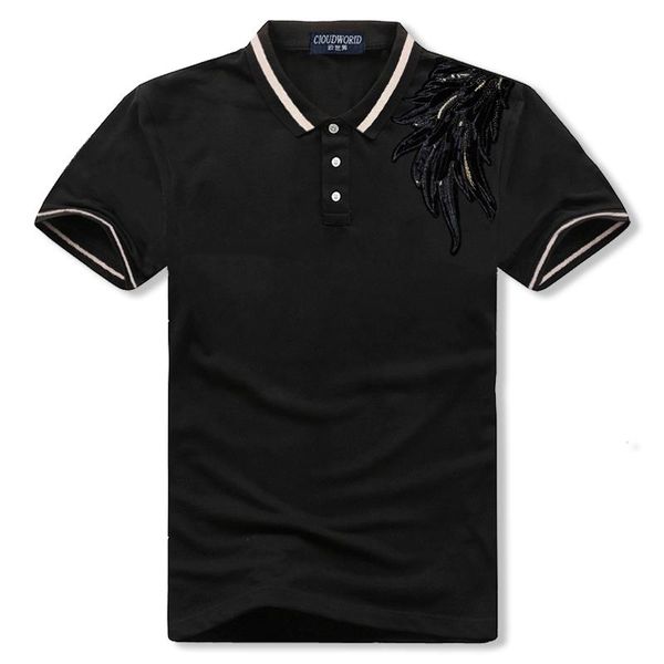 men's t-shirts 2021 fashion europe men embroidery turn-down collar tee man short sleeve cotton t shirt plus size xxxxl 5xl 6xl 7xl 8xl, White;black
men's t-shirts 2021 fashion europe men embroidery turn-down collar tee man short sleeve cotton t shirt plus size xxxxl 5xl 6xl 7xl 8xl, White;black