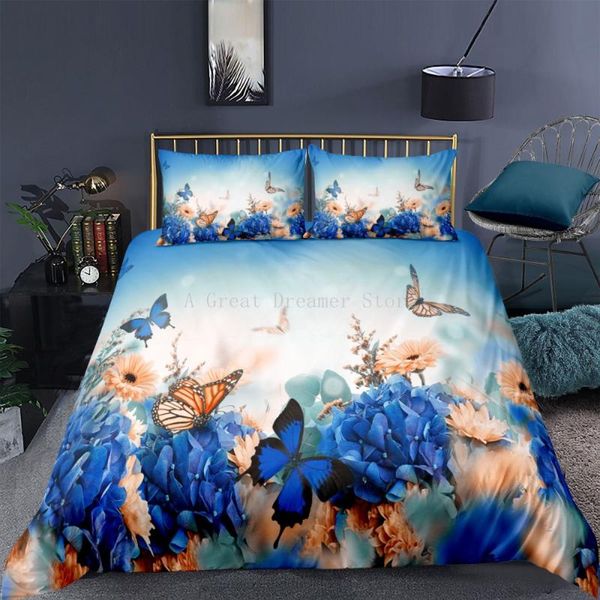 bedding sets 3d blue butterfly with flowers duvet cover set beautiful bedspread 2/3pcs quilt covers king large size bed
bedding sets 3d blue butterfly with flowers duvet cover set beautiful bedspread 2/3pcs quilt covers king large size bed
