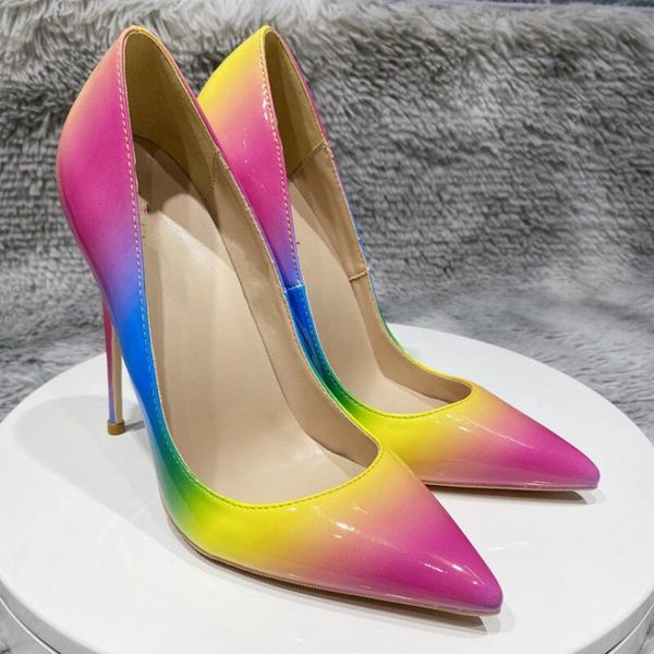 luxury brand designer women shoes red bottoms high heels 8cm 10cm 12cm plus size eur34 to 45 pointed toes pumps rainbow bridal wedding shoe, Black
luxury brand designer women shoes red bottoms high heels 8cm 10cm 12cm plus size eur34 to 45 pointed toes pumps rainbow bridal wedding shoe, Black