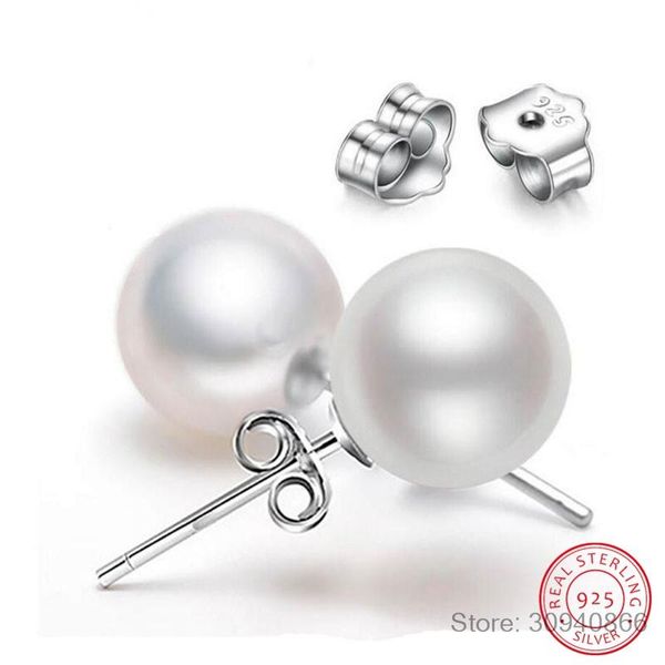 stud 925 sterling silver 6mm/8mm/10mm freshwater cultured pearl button ball earrings for women as gifts jewerly, Golden;silver
stud 925 sterling silver 6mm/8mm/10mm freshwater cultured pearl button ball earrings for women as gifts jewerly, Golden;silver