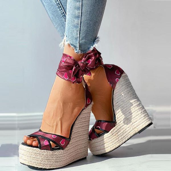 sandals sorphio ladies women shoes summer heart print party open toe stain bandage flax wedges, Black
sandals sorphio ladies women shoes summer heart print party open toe stain bandage flax wedges, Black