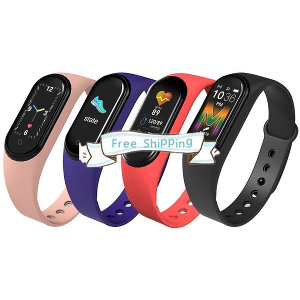 dhl stock m5 smart bracelet fitness tracker watch sport bracelet heart rate blood pressure smartband with retail box
dhl stock m5 smart bracelet fitness tracker watch sport bracelet heart rate blood pressure smartband with retail box
