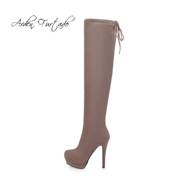 boots arden furtado fashion women's shoes pointed toe stilettos heels elegant grey over the knee burgundy thigh high 42 43, Black
boots arden furtado fashion women's shoes pointed toe stilettos heels elegant grey over the knee burgundy thigh high 42 43, Black