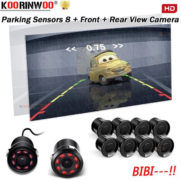 car rear view cameras& parking sensors koorinwoo parktronic rearivew camera 8 probes alarm front ir lights reverse video system
car rear view cameras& parking sensors koorinwoo parktronic rearivew camera 8 probes alarm front ir lights reverse video system