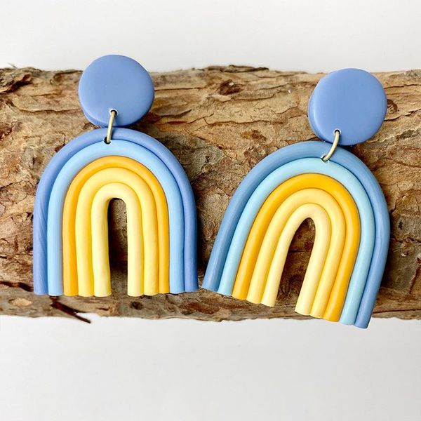 dangle & chandelier unique clay drop earrings for women colorful geometric women's accessories fashion jewelry gift design trendy whole, Silver
dangle & chandelier unique clay drop earrings for women colorful geometric women's accessories fashion jewelry gift design trendy whole, Silver