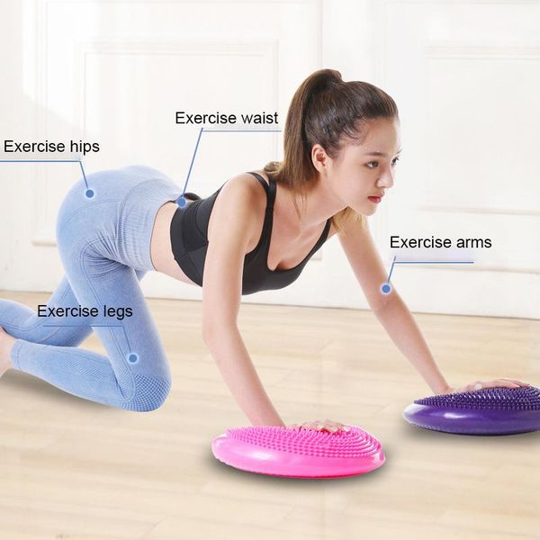 yoga mats creative air inflation pad massage cushion fitness disc thickened explosion-proof ball trainer
yoga mats creative air inflation pad massage cushion fitness disc thickened explosion-proof ball trainer
