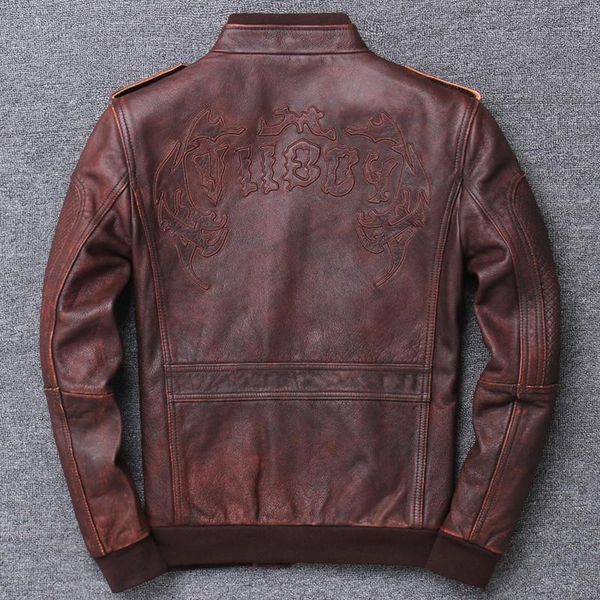 men's leather & faux 2021 exceed zambia genuine clothing male head layer cowhide locomotive jacket self-cultivation short real, Black
men's leather & faux 2021 exceed zambia genuine clothing male head layer cowhide locomotive jacket self-cultivation short real, Black