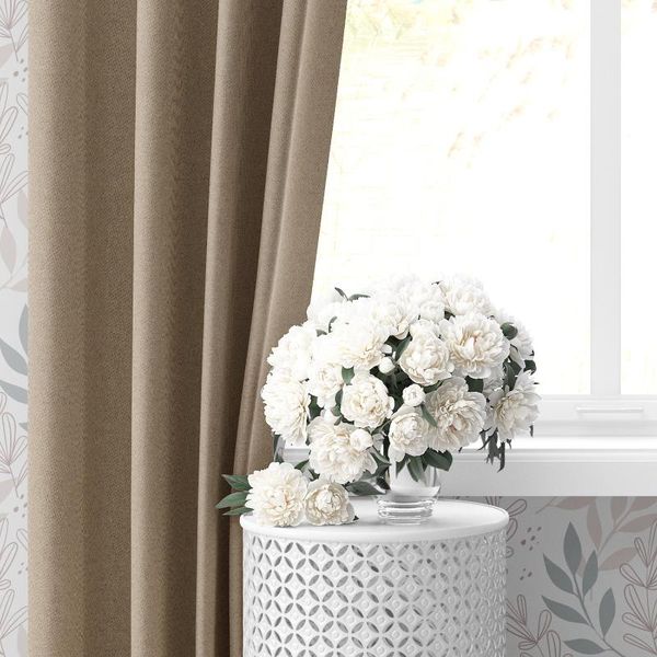 blackout coffee milk colour curtains 100% real blackout background curtain - light proof, heat blocking, noise reducing
blackout coffee milk colour curtains 100% real blackout background curtain - light proof, heat blocking, noise reducing