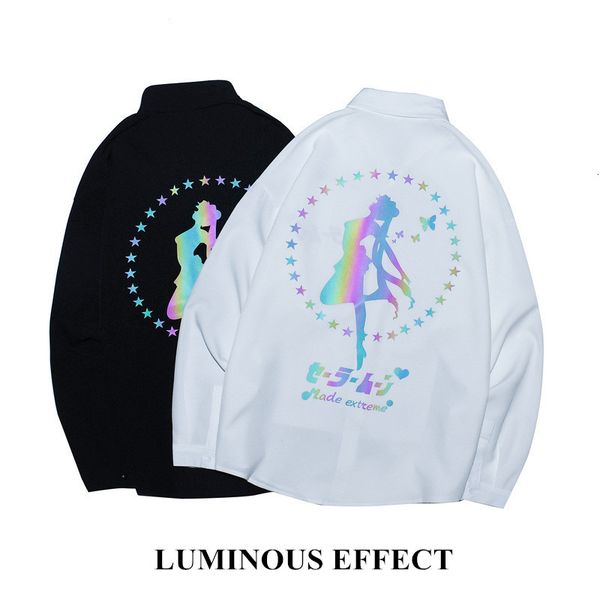 2021 autumn anime girl printed loose shirt mens women streetwear couple long sleeve turn-down collared shirts koszule blusas p7v6, White;black
2021 autumn anime girl printed loose shirt mens women streetwear couple long sleeve turn-down collared shirts koszule blusas p7v6, White;black