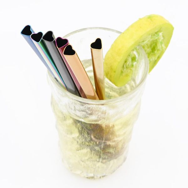 drinking straws 1/3pcs reusable metal straw set colorful heart-shaped bubble tea 304 stainless steel pearl milkshake
drinking straws 1/3pcs reusable metal straw set colorful heart-shaped bubble tea 304 stainless steel pearl milkshake