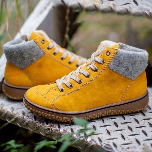 boots women's winter snow warm flat plus size platform lace up ladies shoes flock fur suede ankle female, Black
boots women's winter snow warm flat plus size platform lace up ladies shoes flock fur suede ankle female, Black