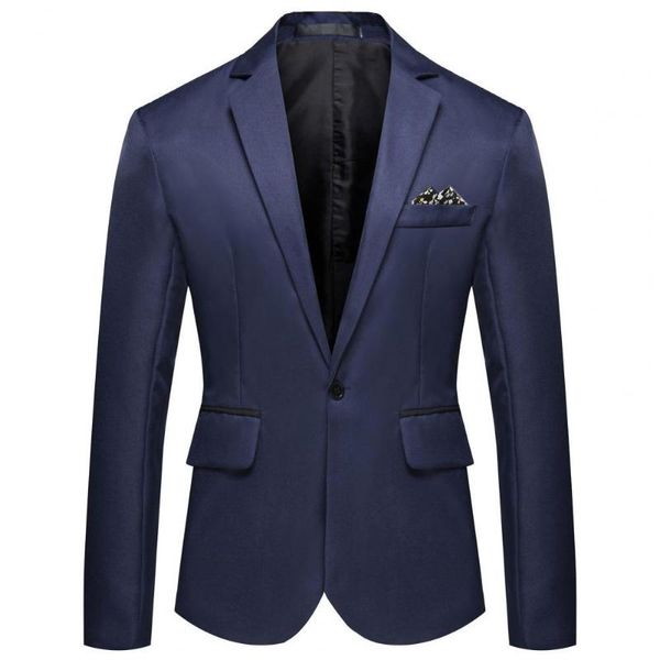 men's suits & blazers slim men blazer jacket fashion one button lapel casual business dress suit coat long sleeve pocket formal cardiga, White;black
men's suits & blazers slim men blazer jacket fashion one button lapel casual business dress suit coat long sleeve pocket formal cardiga, White;black