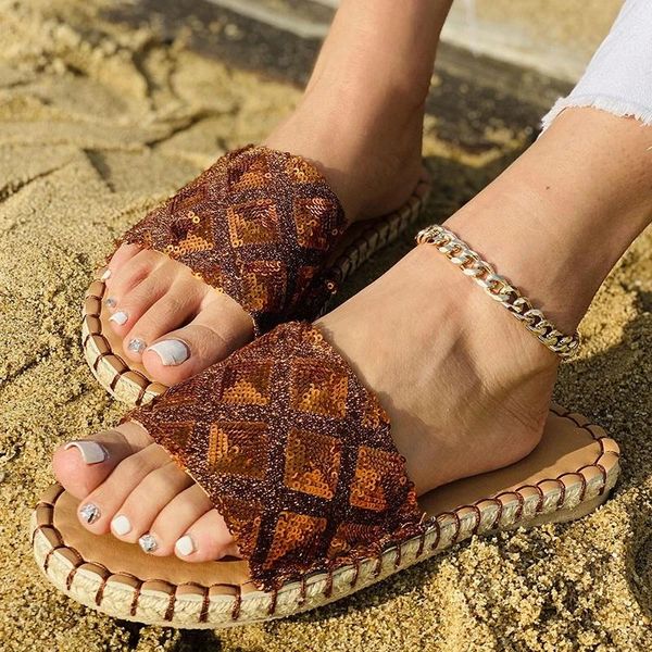 slippers luxury trendy women squined shiny bling platform sewing sole fashion outdoor slides beach shoes ladies summer, Black
slippers luxury trendy women squined shiny bling platform sewing sole fashion outdoor slides beach shoes ladies summer, Black