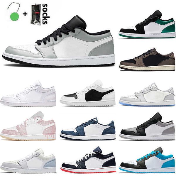 low jumpman 1 1s men women basketball shoes sports sneakers court purple mocha aurora green island light smoke grey royal toe, Black
low jumpman 1 1s men women basketball shoes sports sneakers court purple mocha aurora green island light smoke grey royal toe, Black