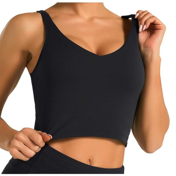 sports bra women fitness yoga sleeveless solid color casual vest ladies movement short tank push up sport gym clothing, White;black
sports bra women fitness yoga sleeveless solid color casual vest ladies movement short tank push up sport gym clothing, White;black