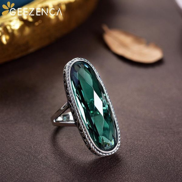 cluster rings 925 sterling silver green crystal smoky quartz women's ring k- trendy big resizable gemstone fine jewelry gift party, Golden;silver
cluster rings 925 sterling silver green crystal smoky quartz women's ring k- trendy big resizable gemstone fine jewelry gift party, Golden;silver