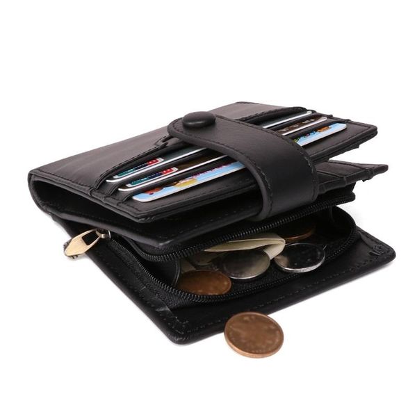 wallets unique design men genuine leather casual fashion small wallet for rfid buckle bifold male coin purse, Red;black
wallets unique design men genuine leather casual fashion small wallet for rfid buckle bifold male coin purse, Red;black