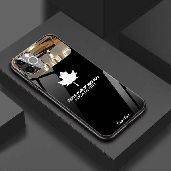 iphone x/xr/xs max cases toughened glass small mirror maple leaf apple 11 promax 12 pro max case fashion trend
iphone x/xr/xs max cases toughened glass small mirror maple leaf apple 11 promax 12 pro max case fashion trend