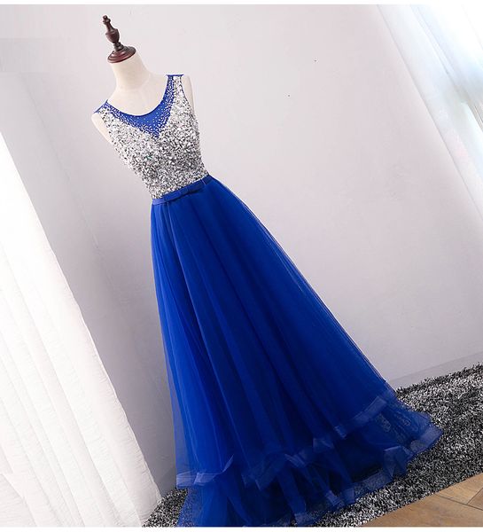 2021 new royal blue o-neck beads open back a line long evening es party vestido de festa tulle prom gowns 0h9f, Black;red
2021 new royal blue o-neck beads open back a line long evening es party vestido de festa tulle prom gowns 0h9f, Black;red