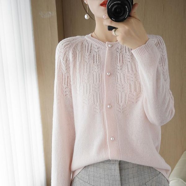 women's knits & tees autumn cardigans 100% wool cashmere knitted sweater hollow out fashion causal o-neck full sleeve loose female shi, White
women's knits & tees autumn cardigans 100% wool cashmere knitted sweater hollow out fashion causal o-neck full sleeve loose female shi, White