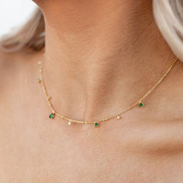 chokers beautiful tiny vintage emeralds green cubic zirconia choker layering necklace for women, mom, Golden;silver
chokers beautiful tiny vintage emeralds green cubic zirconia choker layering necklace for women, mom, Golden;silver