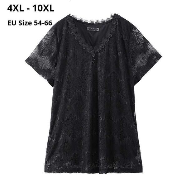 women's polos polo plus size10xl 8xl 6xl 4xl women short sleeves summer t-shirts femme black lace v neck clothing ladies slim t shirt f, White
women's polos polo plus size10xl 8xl 6xl 4xl women short sleeves summer t-shirts femme black lace v neck clothing ladies slim t shirt f, White