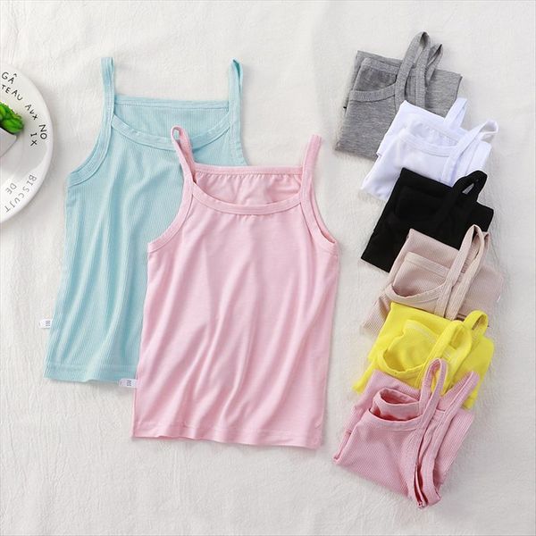 kids underwear for girls camisole cotton sleeveless candy colored vest children singlet undershirt 2 12years, Blue
kids underwear for girls camisole cotton sleeveless candy colored vest children singlet undershirt 2 12years, Blue