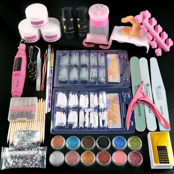 nail art kits coscelia pro acrylic kit tools full manicure set with machine powder liquid glitter tips
nail art kits coscelia pro acrylic kit tools full manicure set with machine powder liquid glitter tips