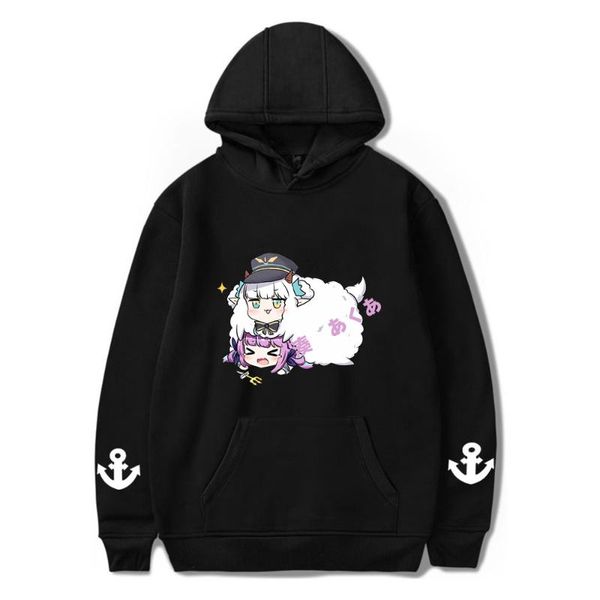 women's hoodies & sweatshirts hololive vtuber minato aqua printi autumn and winter holiday men/women pure cotton fleece hooded novelty, Black
women's hoodies & sweatshirts hololive vtuber minato aqua printi autumn and winter holiday men/women pure cotton fleece hooded novelty, Black