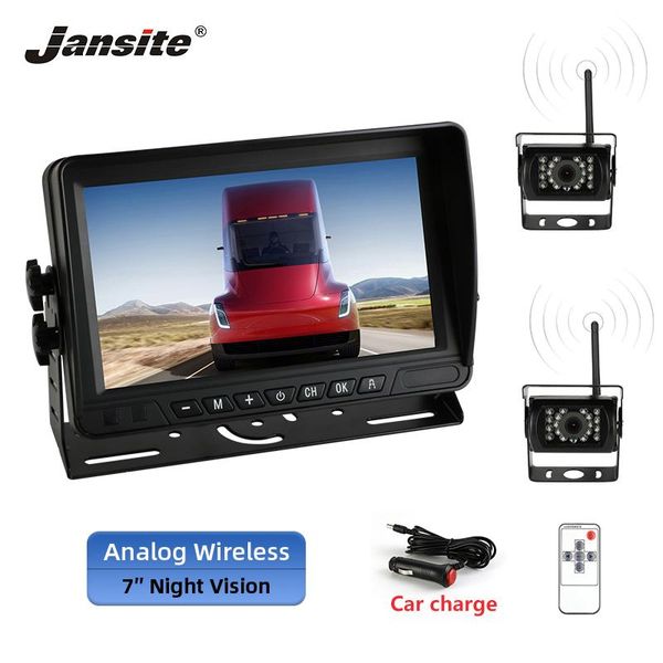 car video jansite 7 inches truck monitors 720p reversing camera backup rear view cameras u-bracket parking rearview system with charge
car video jansite 7 inches truck monitors 720p reversing camera backup rear view cameras u-bracket parking rearview system with charge